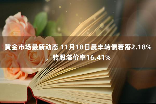 黄金市场最新动态 11月18日晨丰转债着落2.18%，转股溢价率16.41%