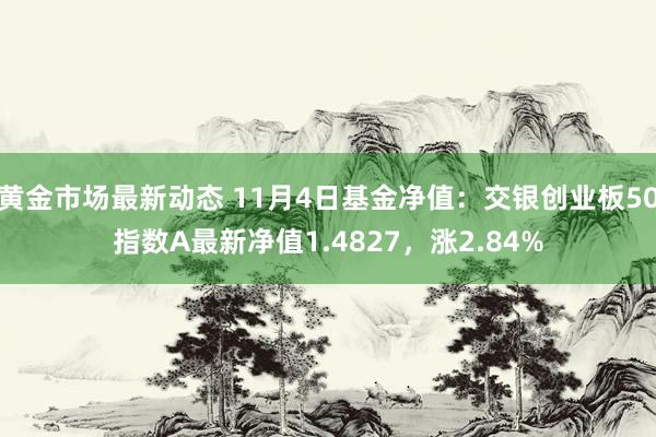 黄金市场最新动态 11月4日基金净值：交银创业板50指数A最新净值1.4827，涨2.84%