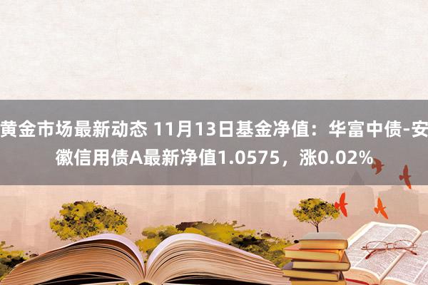 黄金市场最新动态 11月13日基金净值：华富中债-安徽信用债A最新净值1.0575，涨0.02%