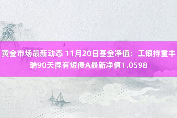 黄金市场最新动态 11月20日基金净值：工银持重丰瑞90天捏有短债A最新净值1.0598