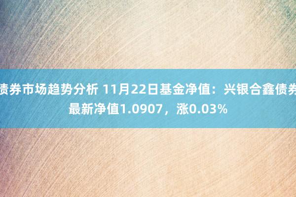 债券市场趋势分析 11月22日基金净值：兴银合鑫债券最新净值1.0907，涨0.03%